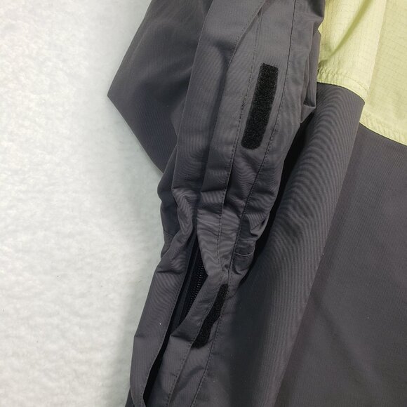 Precision Mountainwear Ski Jacket Coat Womens size XL Greenish & Black Hooded - Picture 14 of 14